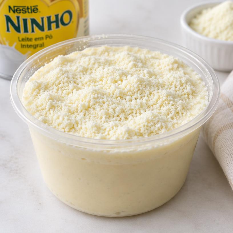 Pudim de leite Ninho